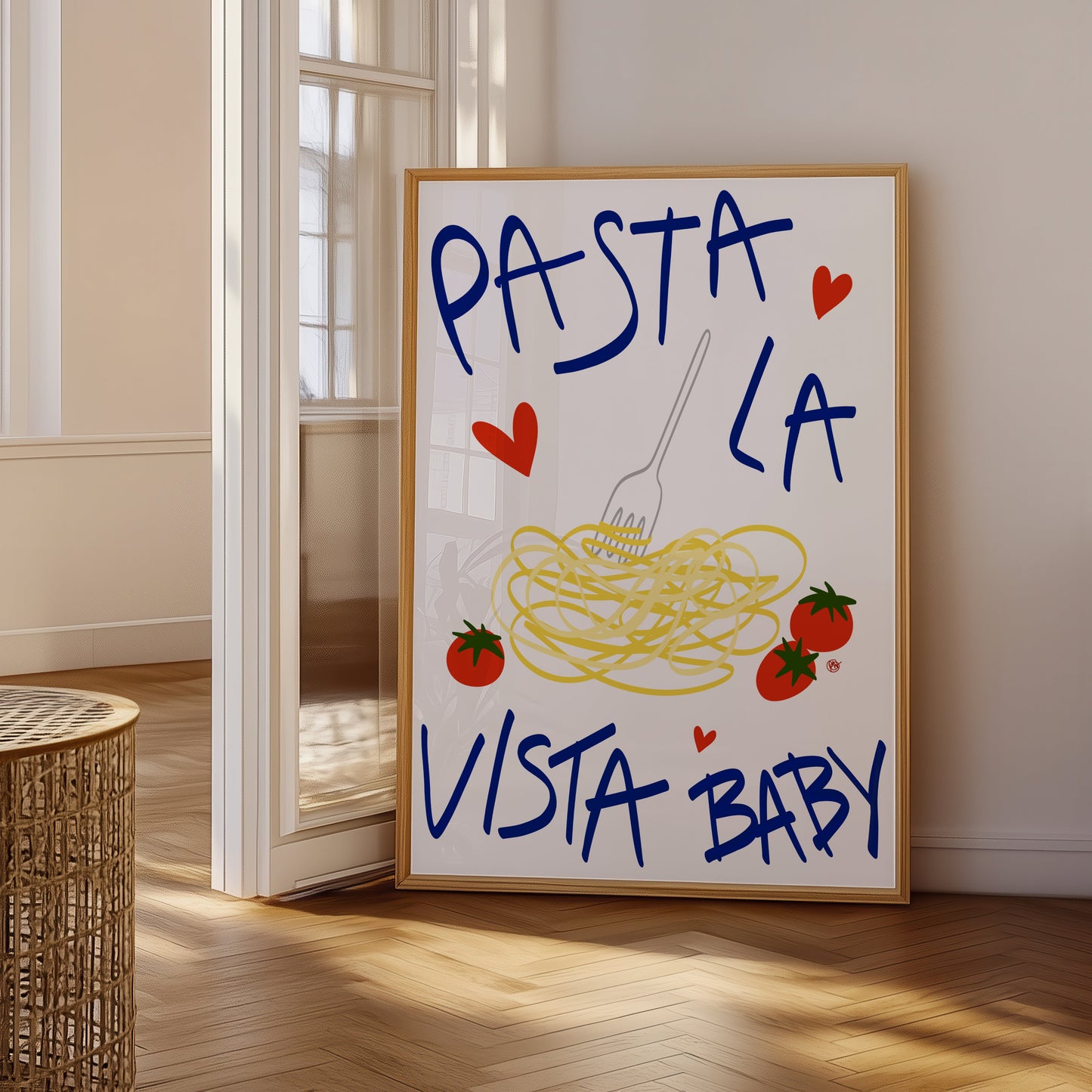 Pasta La Vista Baby Print