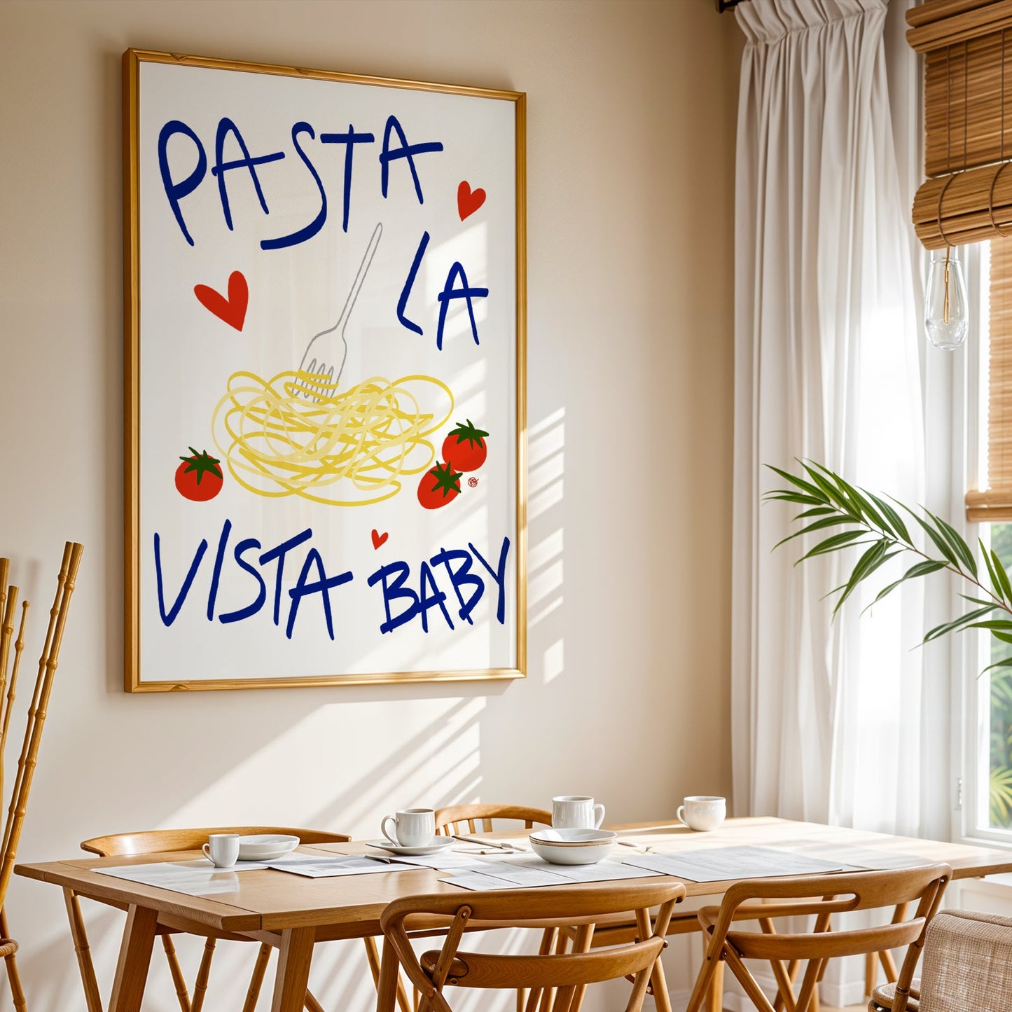 Pasta La Vista Baby Print