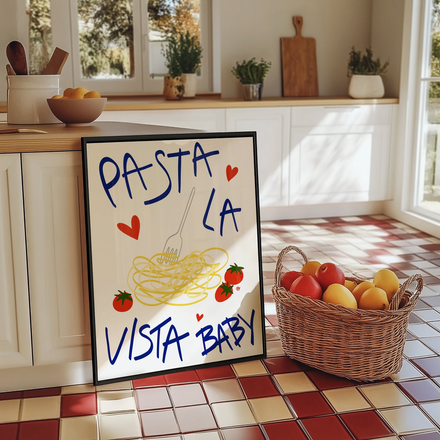 Pasta La Vista Baby Print