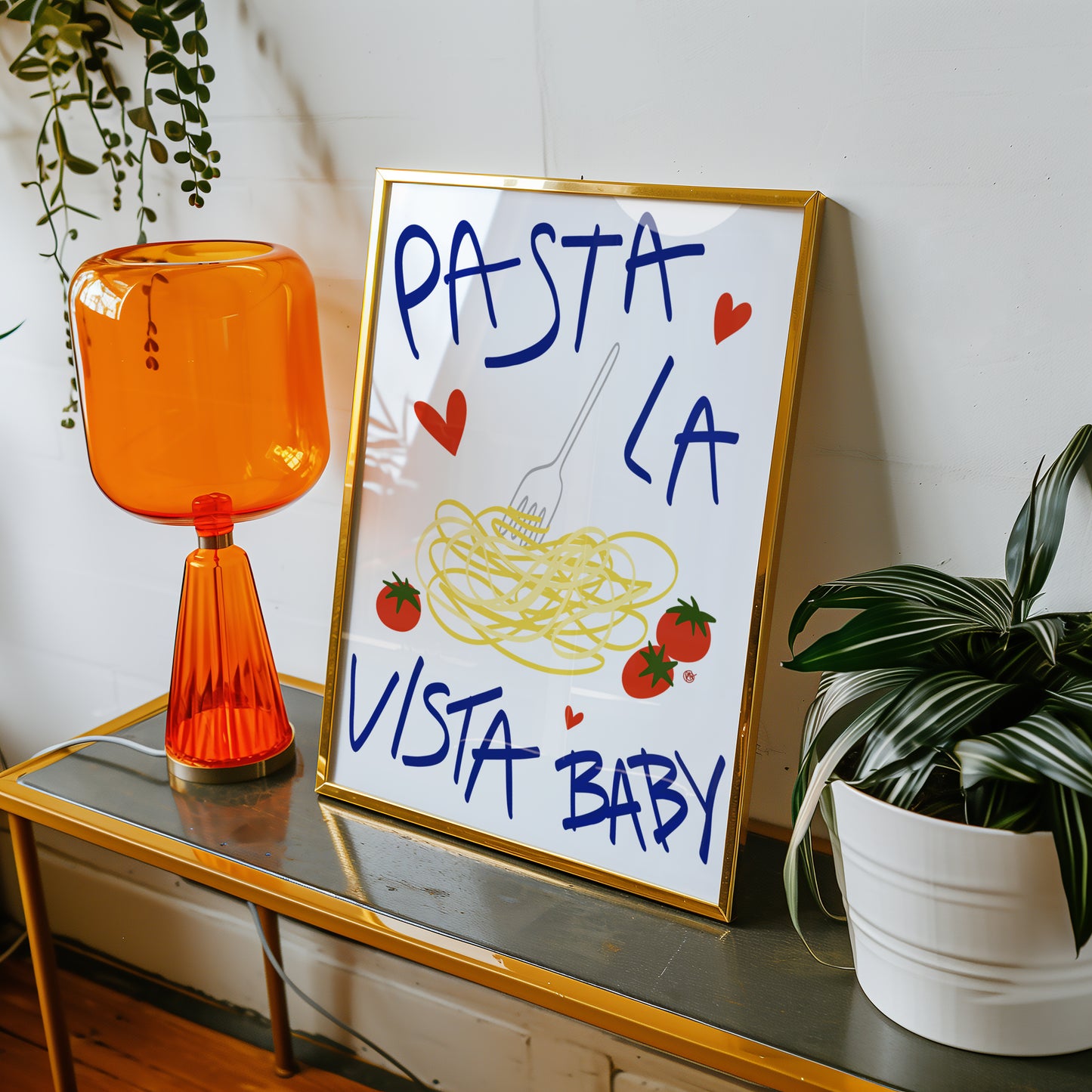 Pasta La Vista Baby Print