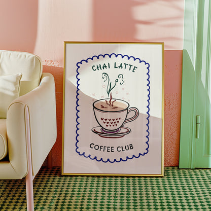 Chai Latte Print