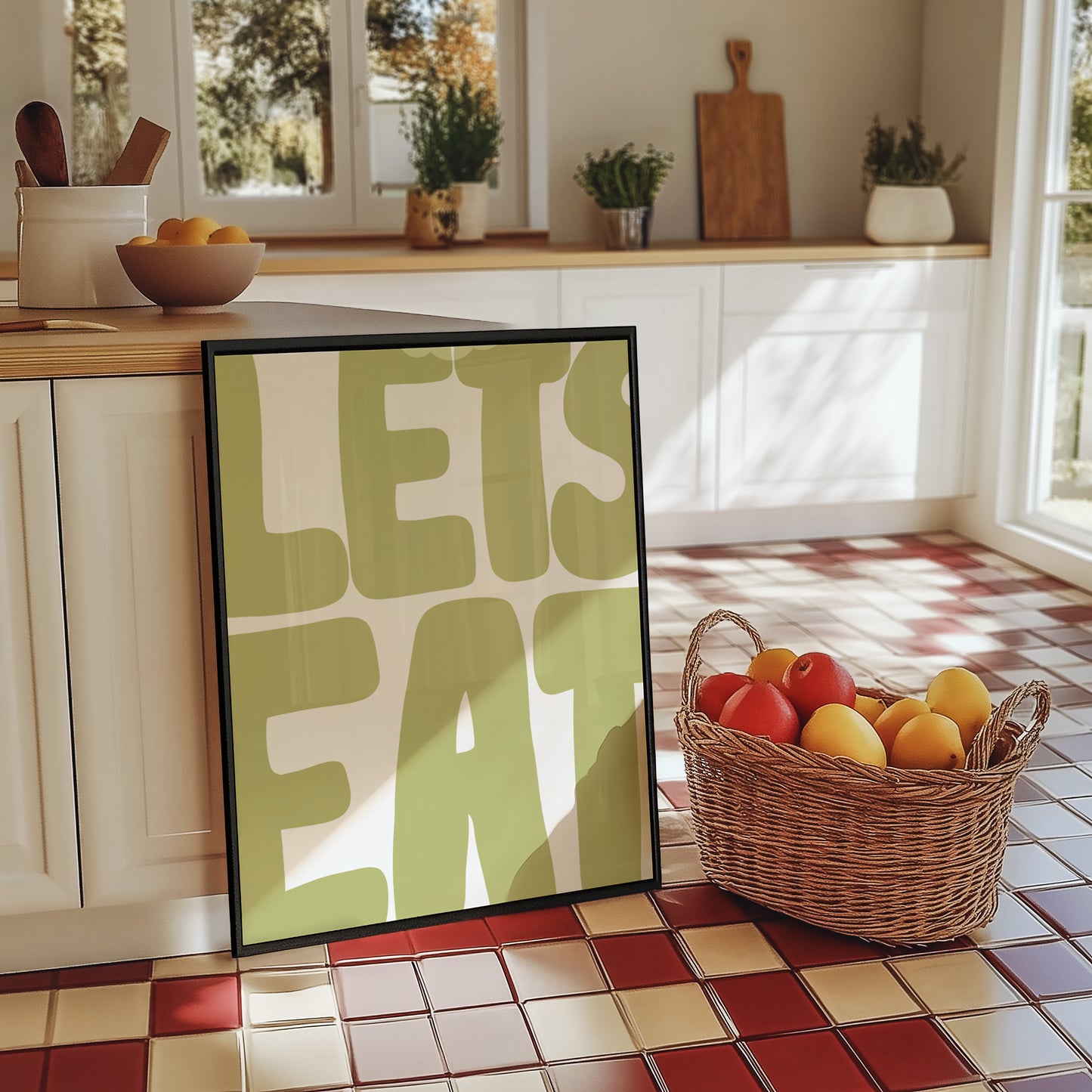 Let's Eat Print