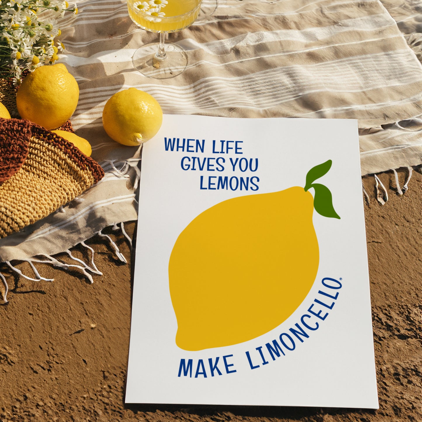 Make Limoncello Print