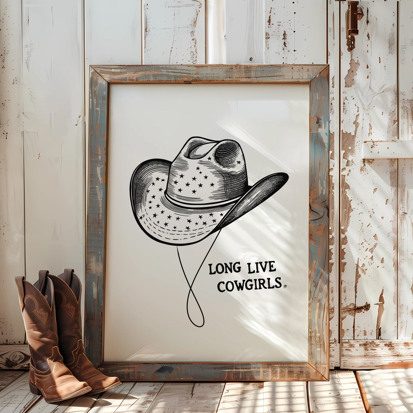 Long Live Cowgirls Print