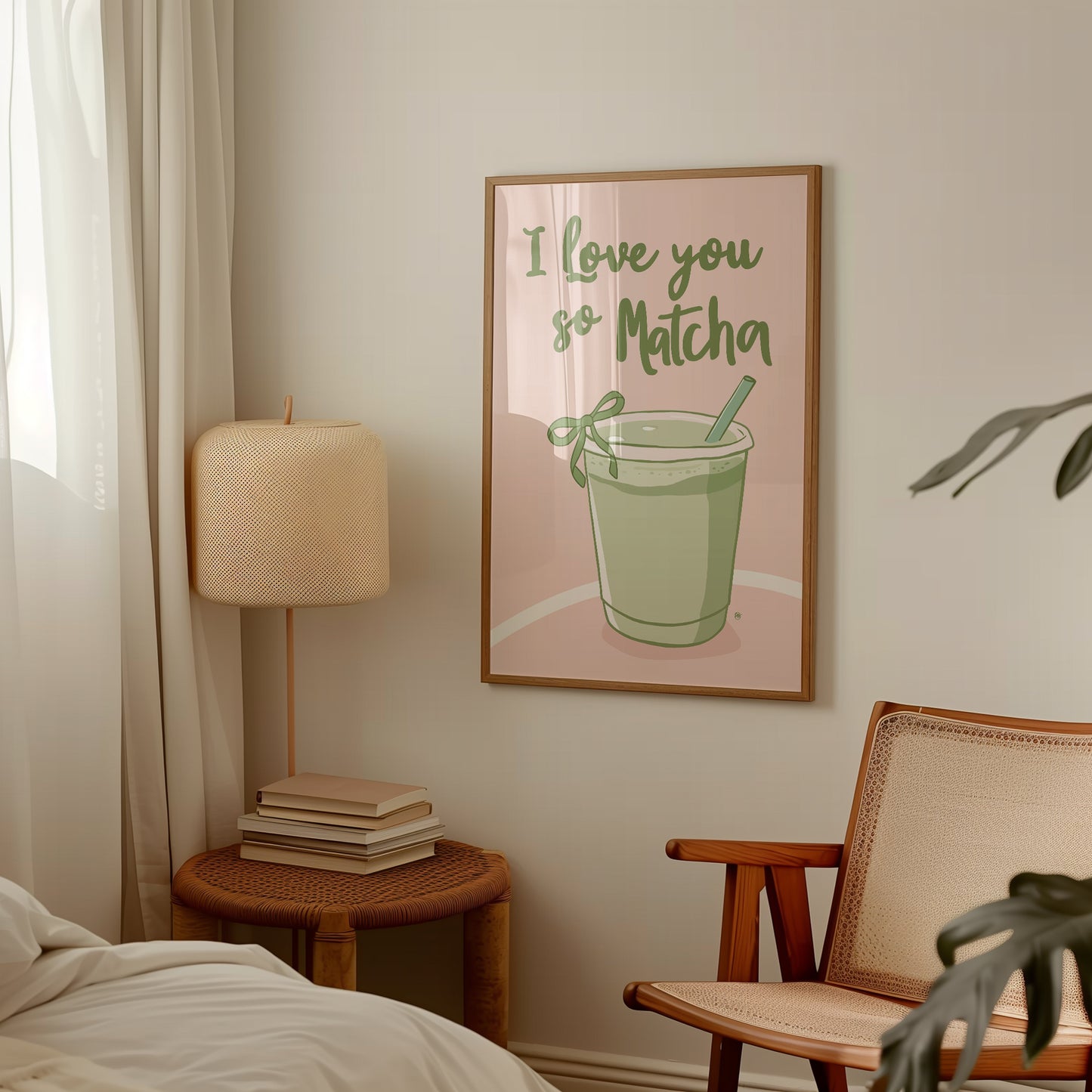 I Love You So Matcha Print