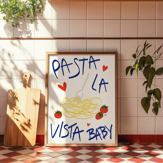 Pasta La Vista Baby Print