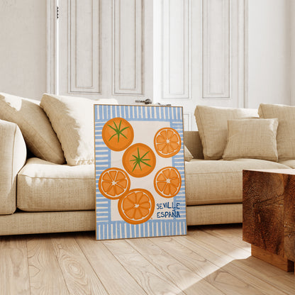 Spanish Oranges Print