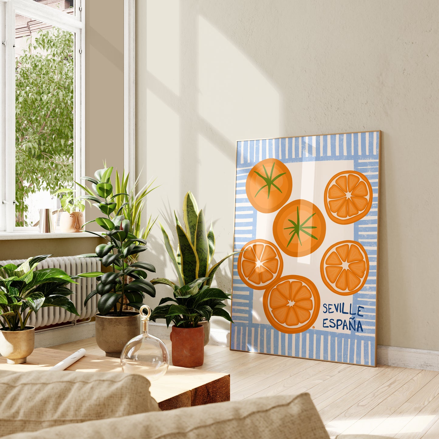 Spanish Oranges Print